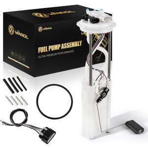 Electric Fuel Pump Module Assembly Compatible with 1998 1999 Chevy GMC C1500 C2500 K1500 K2500 Suburban V8 5.7L 7.4L Gas Replace E3967M P74773M VANBOL0070A w/Pressure Sensor (Premium Version)