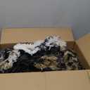 XeGe Tiger Print Fluffy Faux Fur Duvet Cover Set, 3 Pieces Soft Plush Shaggy Fuzzy Bedding Set(1 Faux Fur Animal Comforter Cover + 2 Furry Pillowcases), Zipper Closure(King, Tiger Print Brown)