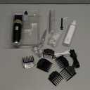 Dog Hair Clippers for Grooming Kit and Dog Paw Trimmer Nail Grinder for Grooming, Low Noise Rechargeable Cordless, Shaver Grooming Supplies for Pet Cats Dogs (Black, White)