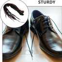 Flat Shoelaces 11 Pairs 44.8inch Athletic Flat Shoe Laces for Sneakers Sports Shoes Boots Skate Shoes, Black White Brown
