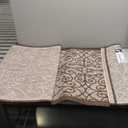 JONATHAN Y SMB107C-28 Madrid Vintage Filigree Textured Weave Indoor/Outdoor Taupe 2 ft. x 8 ft. Runner-Rug, Classic,Easy-Cleaning,HighTraffic,LivingRoom,Backyard, Non Shedding, Taupe/Espresso