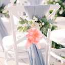 Lotus Root Pink 8 PCS Large Pull Bows,Bow for Gift Wrapping,6 inches, Wrapping Christmas, Party Birthday Gift Wedding, Valentine's Day Decorations for Boxes or Flowers