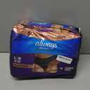 Always Discreet Boutique Incontinence and Postpartum Underwear for Women, Maximum Protection, Large, Black, 18 Count