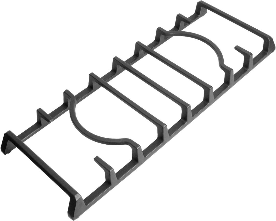 DG94-00938A Side Burner Grate Replacement Parts for Samsung Stove Grates NX58H5600SS NX58F5500SS NX58R5601SS NX58J5600SG NX58H9500WS Surface Burner Grates for Samsung Stove Parts, 19.3' x 7''
