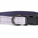 Reflective Dog Collar with QR Code Tag, Personalized Dog Collar, Safety Night Visibility, Anti-Loss Function (Light Pink-02, Small)