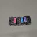 Brother Genuine P-Touch Btag Label Tape, BTAG3M02, 0.47 in by 13.1 ft, White on Purple, Black on Light Blue, White on Pink, 3-Pack. (Works Only with Brother PT-N10, PT-N20, PT-N25BT Label Makers)