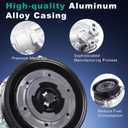 158357 AC Compressor for 328i 2007-2013, 328i xDrive 2009-2013, 325i 2006, 128i 2008-2013, M3 2008-2013, 328xi 2007-2008, 528i 2008-2010, Replace # CO 22019C Air Conditioning Compressor