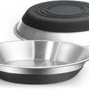 Premium Stainless Steel Dog Bowls - Non-Slip, 2.5 Cups Capacity, Durable and Safe for Your Beloved Pet