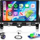 6G+128G Android 15 Car Radio for Honda Accord 8th 2008-2013 with Wireless Carplay/Android Auto, 10.1 Inch Touch Screen Stereo, Bluetooth, GPS Navigation, WiFi, SWC, DSP+ Backup Camera