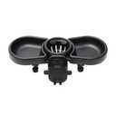 Stroller Snack Tray, Stroller Snack Tray, Multifunctional Stroller Cup Holder, Snack Drink Organizer, Flexible Cup Holder with Tray Stroller Accessories, Snack Tray for Most Baby Strollers