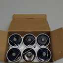 VOOKRY 6 Pcs Solar Tea Lights Outdoor - Flickering Solar Candle Lights Flameless Dusk to Dawn Lighting Waterproof Rechargeable LED Candles for Lantern Garden Camping Party Home Decorations,2.3''x2.1''