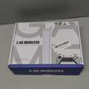 Upgrade Retro Gaming Console Pro, Wireless Retro Game Stick Console with 20000+ Games, Built-in 23 Game Emulators, Video Games Plug and Play with Upgrade Dual 2.4G Wireless Controllers White (64G)