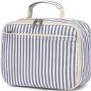 Bluboon Kids Girls Lunch Bag Insulated Lunch Box for school Corduroy Lunch Cooler Organizer School Kids Lunch Tote 