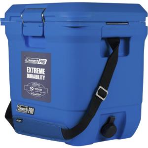 Coleman Pro Heavy-Duty 25qt Ultra-Light Premium Hard Cooler, Extra-Thick Insulation Keeps Ice up to 3 Days, 36-Can Capacity