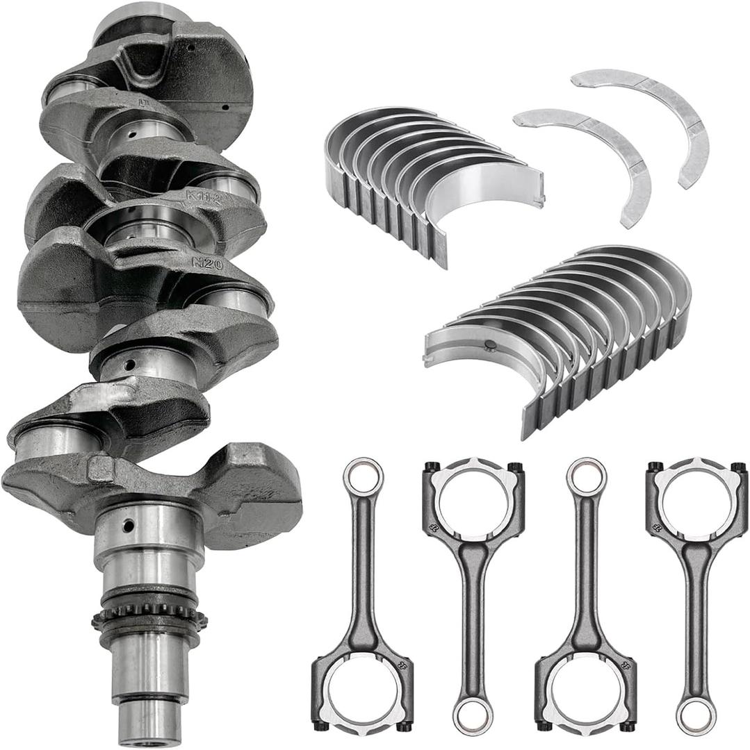 G4NA 2.0 Crankshaft Connecting Rods Bearing Kit Replacement for Hyundai Elantra Tucson Replacement for Kia Soul 2014-2019 Optima Forte Forte5 2.0L Engine 623V6-2EH00