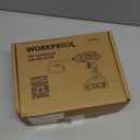 WORKPROX Tire Inflator Portable Air Compressor, 150 PSI Cordless Car Tire Pump with Digital Pressure Gauge, Fast Inflation, Rechargeable Battery & 12V DC Power, for Cars, Motorcycles, Bikes, Balls