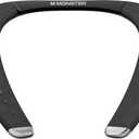 Monster Boomerang Petite Neckband Bluetooth Speakers, Neck Speaker with 15H Playtime, aptX High Fidelity 3D Stereo Sound, Low Latency, Built-in Mic, IPX5 Waterproof Wearable for Home Outdoor