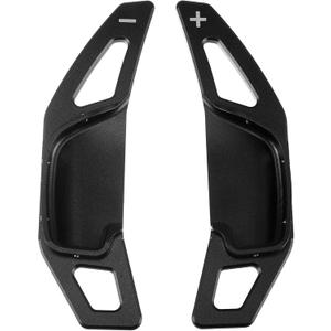 ACROPIX Steering Wheel Shift Paddle Shifter Extension Trim Cover Fit for Toyota Camry Corolla - Pack of 2 Black