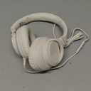 Botesty Sound Headphones Wired with Microphone, Over Ear Foldable 3.5mm Plug in Headphones Corded with 4.9ft Tangle-Free Nylon Cord for Tablet, Laptop, MP3/4, School, Airplane Travel (Beige)