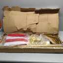 SENZHIYI Indoor Flag Pole Kit with Golden Eagle Topper - 6-8ft Stainless Steel Commercial Indoor Flagpole with Embroidered US Flag, Heavy Base for Home Office Government DepartmentGolden 1 Pack