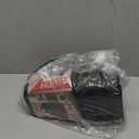 Simplify 6 Inch Bed Riser | Pack of 4 | Bed & Furniture Lifter Wheel Grooves | Under-Bed Storage | Bedroom & Dorm | Black