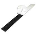Rubber Strip, Neoprene Rubber, Width 36 in, Rubber Length 2 in, Rubber Thickness 1/4 in, Adhesive Backing 50A
