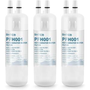 Water Filter Replaces WRS325SDHZ/ WRS325FDAM/ WRS325SDHW/ WRS325SDHB/ WRS325FDAW/ WRS325FDAB/ WRS325SDHV Model for Whirlpool Refrigerator- NSF Certified(3Pcs)