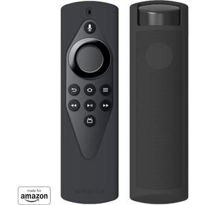Made for Amazon Remote Cover Case, for Alexa Voice Remote Lite | Black
