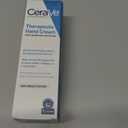 CeraVe Therapeutic Hand Cream for Dry Cracked Hands With Hyaluronic Acid and Niacinamide, Fragrance Free 3 Ounce