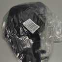 Peicees Waterproof Sling Bag Crossbody Bag For Men Slim Chest Backpack Man Purse Small Shoulder Bag For Travel Hiking (Black)