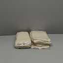 12 Pcs Large Organic Cotton Mesh Laundry Bags Breathable Mesh Machine Washing Bag for Delicates Lingerie Garments Pants Shoes Travel Storage(15.8 x 19.7 Inch)