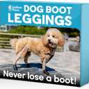 Waterproof Dog Boots with Leggings  Stay-On Paw Protectors for Rain, Mud & Hot Pavement, Anti-Slip Grip, Adjustable Fit, Machine Washable (Beige Plaid, XS Short)