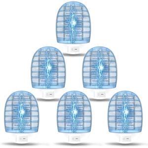 6 Packs Insect Traps for Home Mosquito Killer for Kids & Pets, Bedroom, Baby Room, Office (1027)