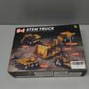 DOLIVE 5 in 1 STEM Building Block Set for Kids Ages 8-14, Remote Control and App Controlled Excavator/Crane/Truck/Bulldozer/Roller, Birthday Gift for 8 9 10 11 12+ Years Old
