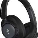 1MORE SonoFlow SE HQ31 Wireless Bluetooth Headphones -42dB Noise Cancelling Over-Ear Bluetooth Headset with Hi-Res Audio, 90H Playtime, LDAC, All-Day Comfort for Travel Work Gaming, Black