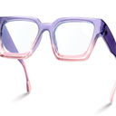 livho Oversized up to 99% Blue Light Blocking Glasses for Woman - Rectangle Fashion Glasses for Computer, Chic Preppy Frame