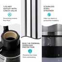 LEO 1.5HP Shallow Deep Well Pump 170FT Head Deep Well Submersible Pump | 1902GPH Submersible Well Pump with 72.2ft Power Cord 115V, Stainless Steel, Shallow Well Pump for Home, Irrigation Low Noise