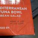 Genova Premium Tuna Mediterreanean Bean Salad, 7.76 Ounce Bowls (Pack of 6), Ready to Eat BBD: 10-23-28