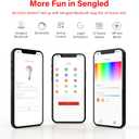 Sengled Alexa Smart Flood Light Bulbs, Bluetooth Mesh BR30 Smart Bulbs That Work with Alexa Only, 65 Watt Equivalent Full Color and Tunable White 650 LM, E26 Base Recessed, No Hub Required, 4 Pack