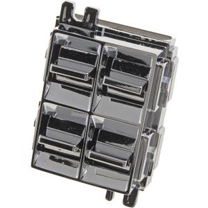 Dorman 901-013 Front Driver Side Power Window Switch 4 Button Compatible with Select Models