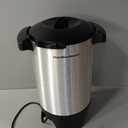 Hamilton Beach 45 Cup Coffee Urn and Hot Beverage Dispenser, Silver 