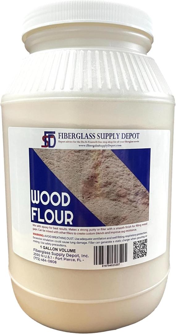 Fiberglass Supply Depot Wood Flour Filler Gallon