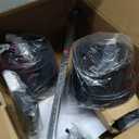 BatQueen 52 Inch Ceiling Fans Black Lights and Remote,White Low Profile Ceiling Fan with Light,Flush Mount,Reversible,6 Speeds,3CCT Dimmable,for Bedroom,Living Room,Indoor Patio