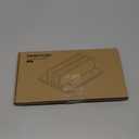 OMOTON Vertical Laptop Stand for Desk, Acrylic Dual Laptop Holder Desktop Clear Adjustable Dock for MacBook Pro Air, HP, All Gaming Laptops up to 17 (Clear, Dual Slot)