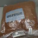 Turquoize 4 Piece Sofa Covers for 3 Cushion Couch Slipcover Soft Cover Dogs-Washable Furniture with Individual Covers,Feature Jacquard Fabric(3 Cushion Sofa, Caramel)
