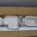 TURBRO 4" W × 14' L Decorative PVC Line Cover Kit for Mini Split and Central Air Conditioners, AC Heat Pumps Systems