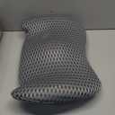 Lumbar Support Pillow for Office Chair, Car Lumbar Pillow Lower Back Pain Relief, Memory Foam Back Cushion with 4D Mesh Cover and Adjustable Straps, Ergonomic Chair Back Pillow for Car,Bed, Gaming (Grey)