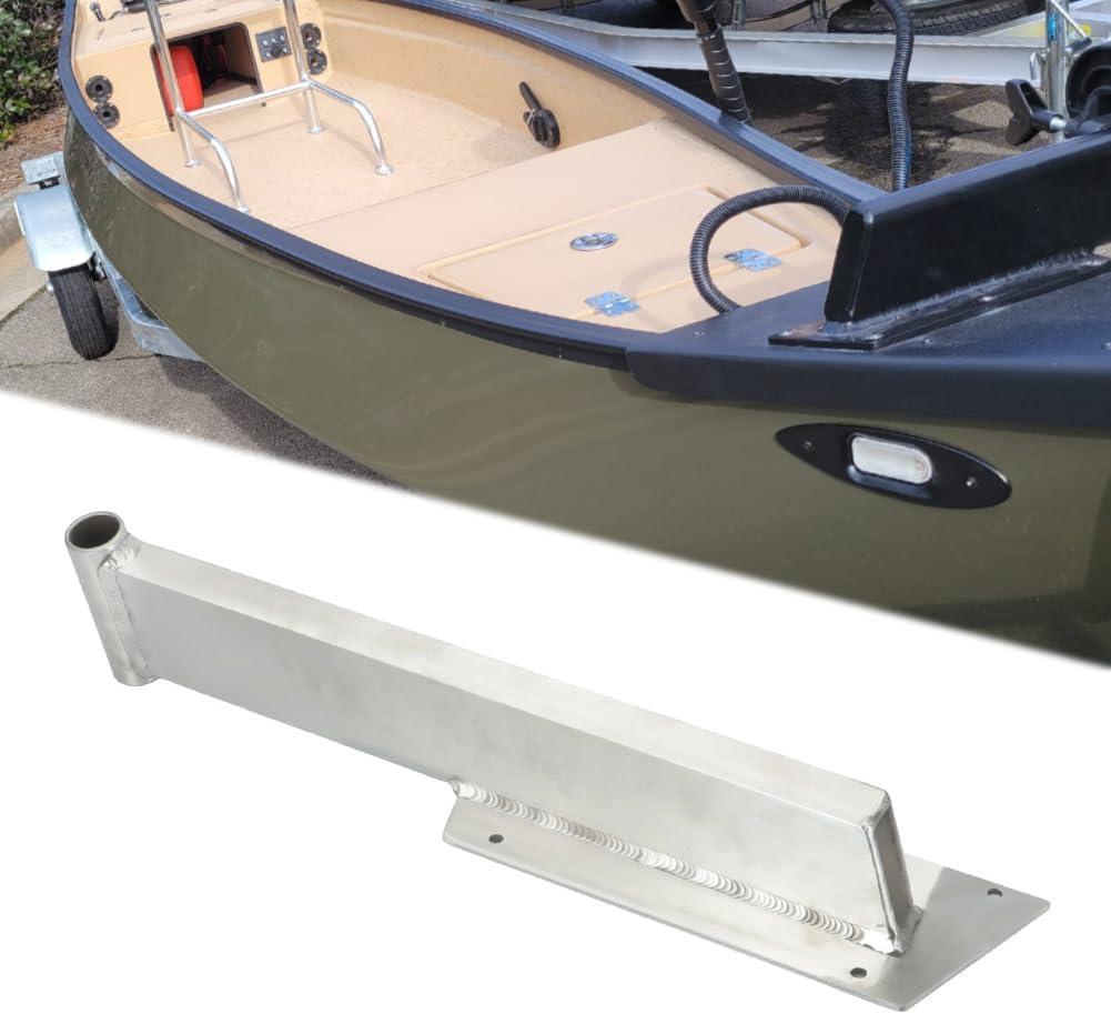 Trolling Motor Mount For Gheenoe Boat with Handle Nose Cap (For the right side)