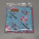 PTDECOR Christmas Dog Bandana, Santa and Deer Design Reversible Holiday Pet Scarf, Premium Durable Fabric, Red Blue Triangle Christmas Bandanas for Extra Large Dogs (X-Large)