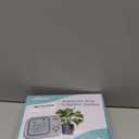 Automatic Plant Waterer Indoor Self Watering System for 15 Potted Plants, Auto Drip Irrigation Kit Programmable Water Timer with Smart Humidity Detection (White)